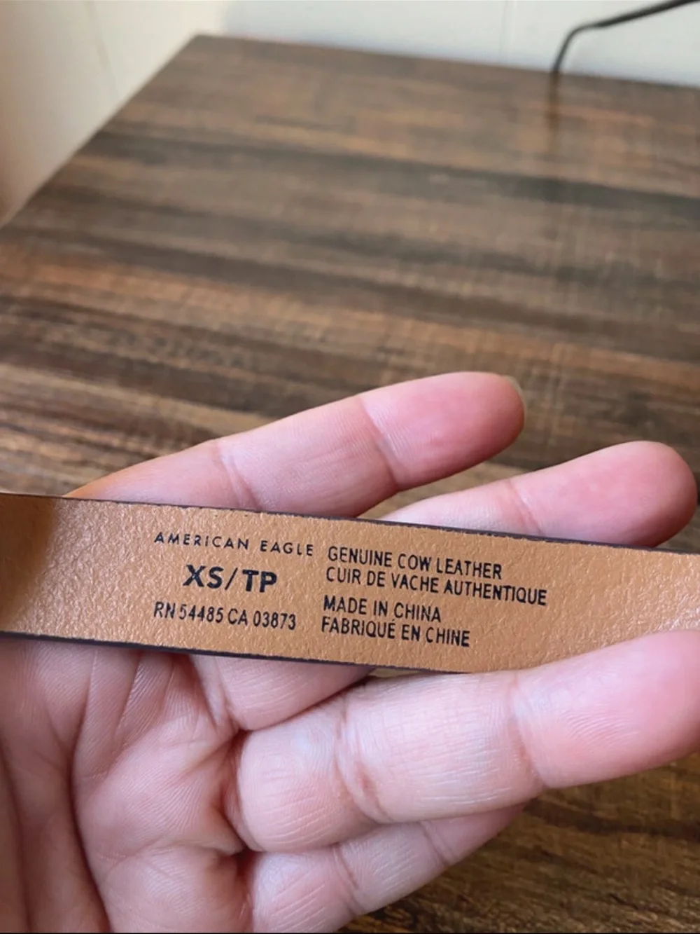 American Eagle Skinny Belt, 26”